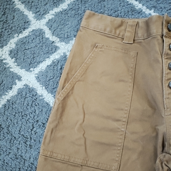 COLUMBIA “Holly Hideaway” Cotton Pants/Camel Brown/Straight Leg size 6 - Picture 8 of 12